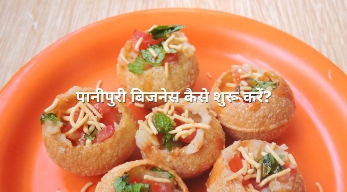 panipuri ka business kaise huru kare