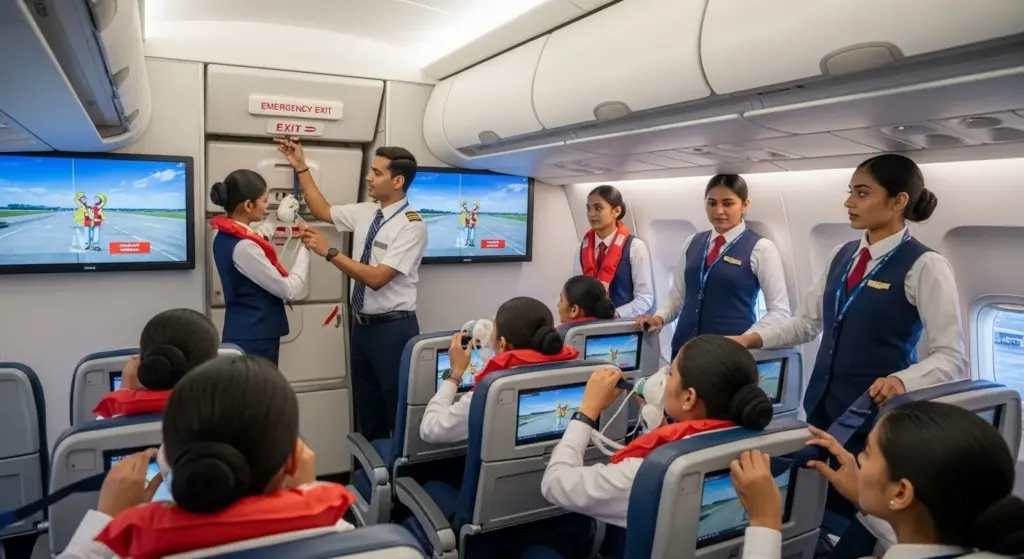 Modern aviation training center India